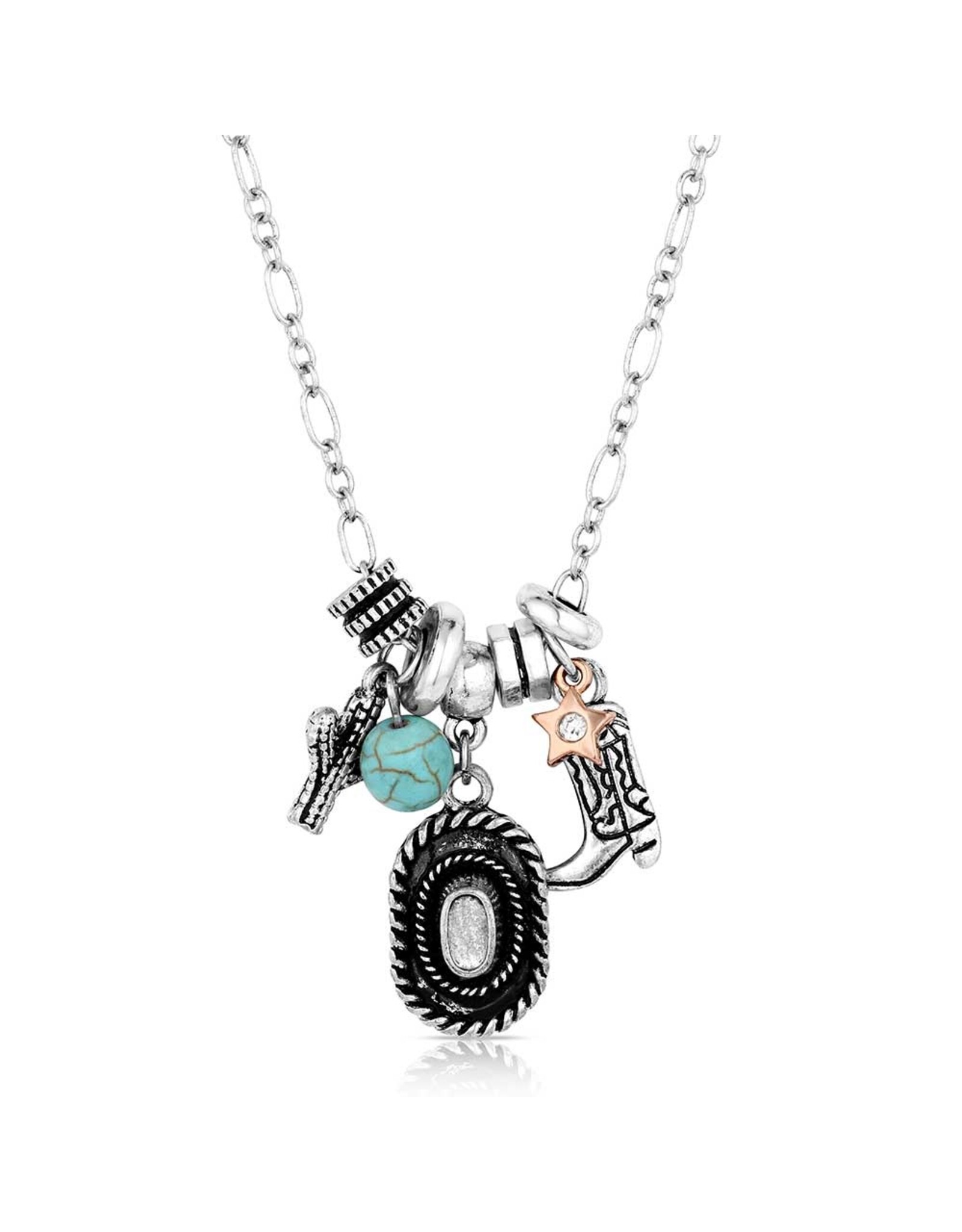 Attitude Jewelry Attitude Jewelry Country Connections Charm Necklace ANC6256