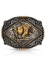 Attitude Jewelry Attitude "Majestic Valor" Buffalo  A1036P Belt Buckle
