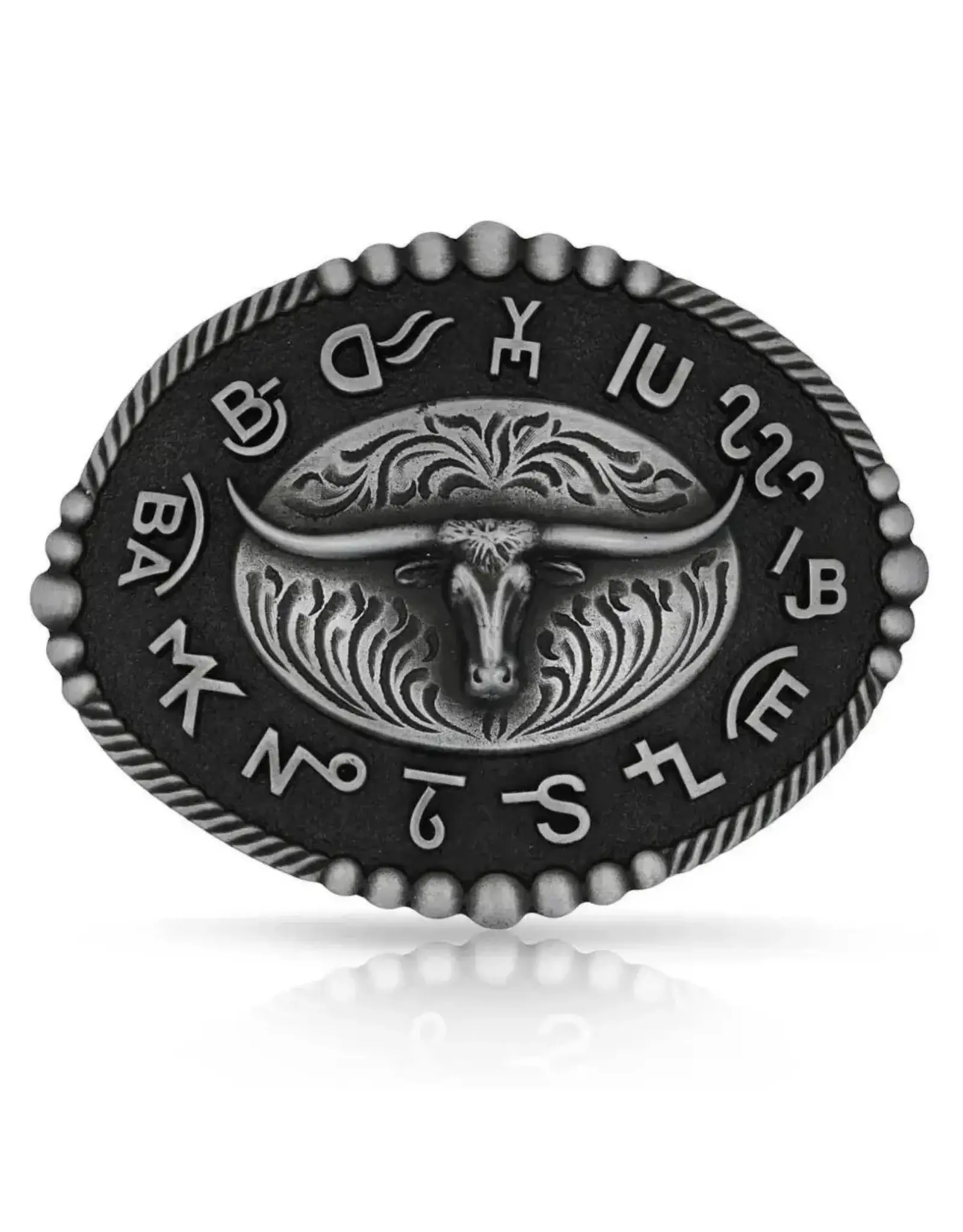 Attitude Jewelry Attitude Oval Steerhead with Brands A542S