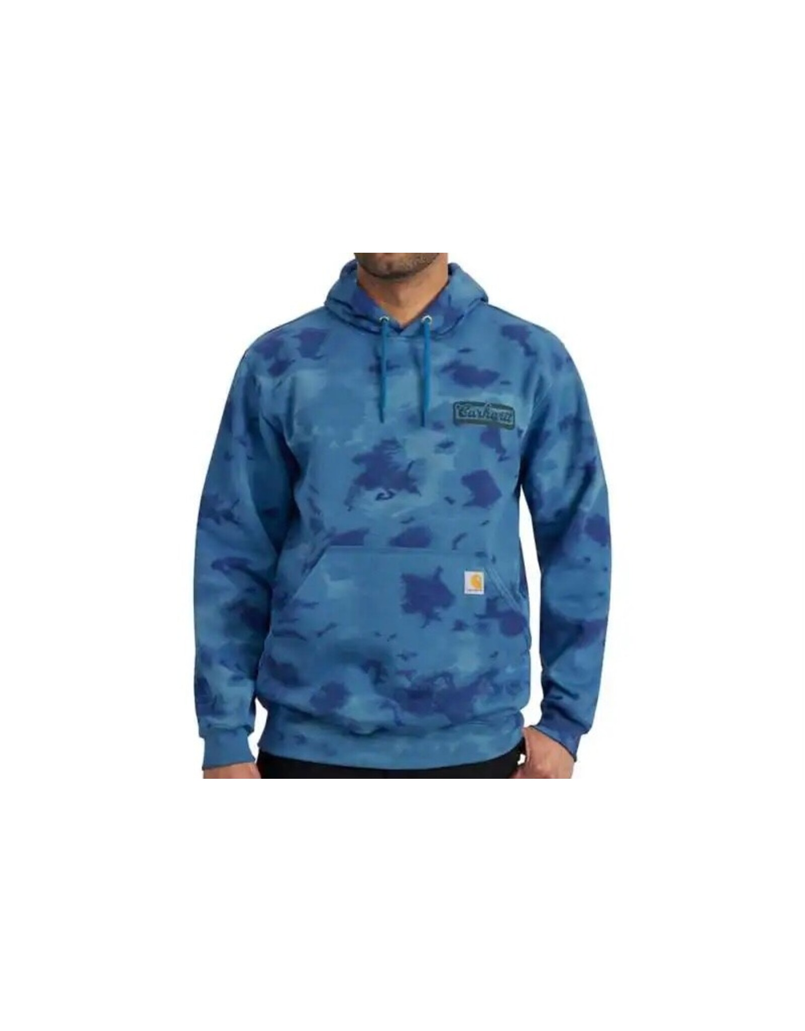 Carhartt Carhartt Men’s Loose Fit Midweight Watercolor Camo Graphic Sweatshirt 107206-HP8