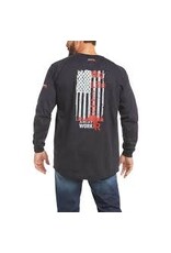 Ariat Ariat FR Air Rig Life Graphic Longsleeve Tshirt 10035509 Black