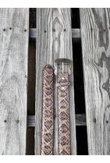 Cowtown Cowtown Mens Rattle Snake Print Belt H6715