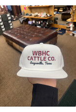 Whiskey Bent Hat Co. Whiskey Bent Hat Co. Cattleman White Trucker Cap