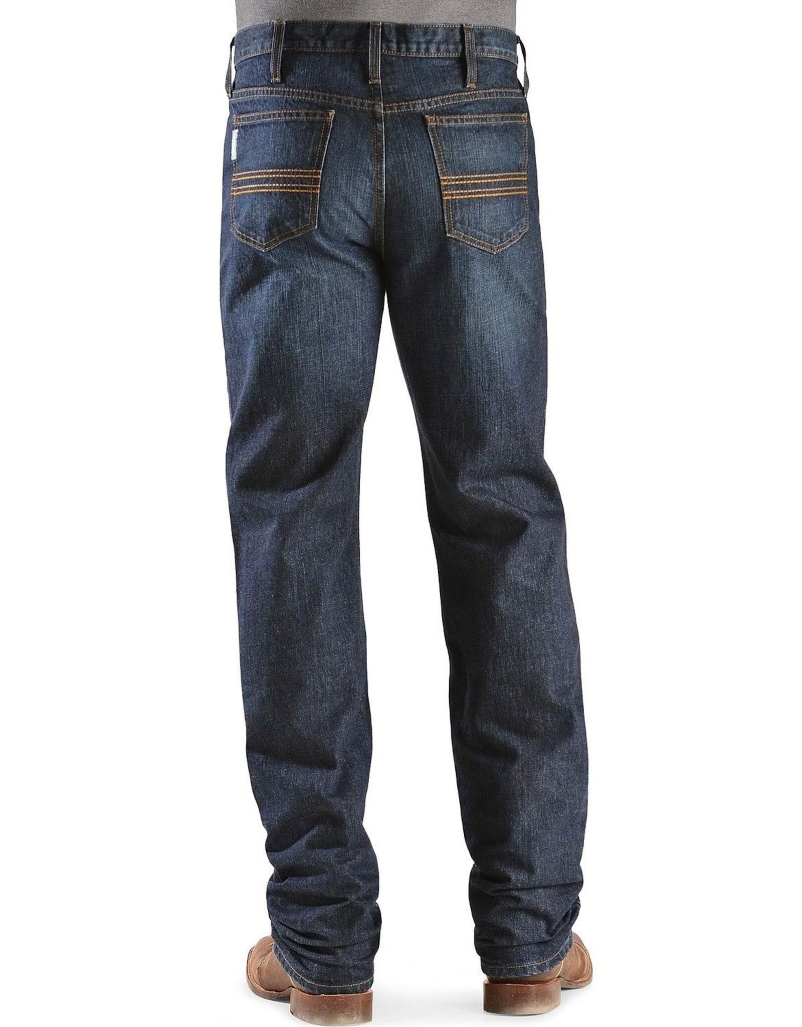 Cinch Mens Silver Label Slim Fit Jeans MB98034002-IND Dark Stone