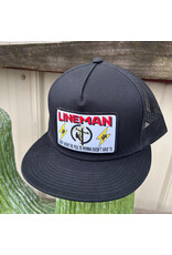Cactus Alley Hat Co. Cactus Alley "Lineman" Lightning Bolt Snapback Cap