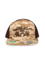 Cactus Alley Hat Co. Cactus Alley "CA Ranch" Multicam Camo Snapback Cap