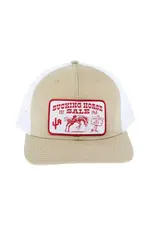 Cactus Alley Hat Co. Cactus Alley "Bucking Horse Sale" Tan Richardson 112 Cap