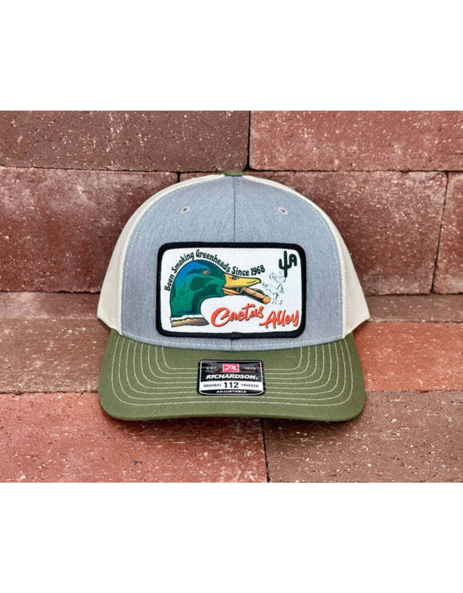 Cactus Alley Hat Co. Cactus Alley "Greenheads" Two-Tone Hunter Green 112 Cap