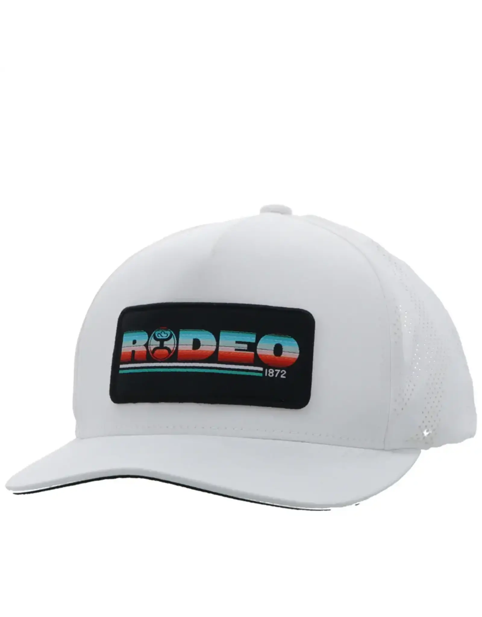 Hooey Hooey Rodeo White Black/Serape Logo 2353T-WH Ball Cap