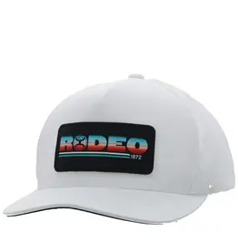 Hooey Hooey Rodeo White Black/Serape Logo 2353T-WH Ball Cap
