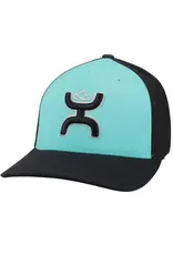 Hooey Hooey Coach Turquoise/Blk Fitted Cap 2112TQBK-02 Sz. L/XL