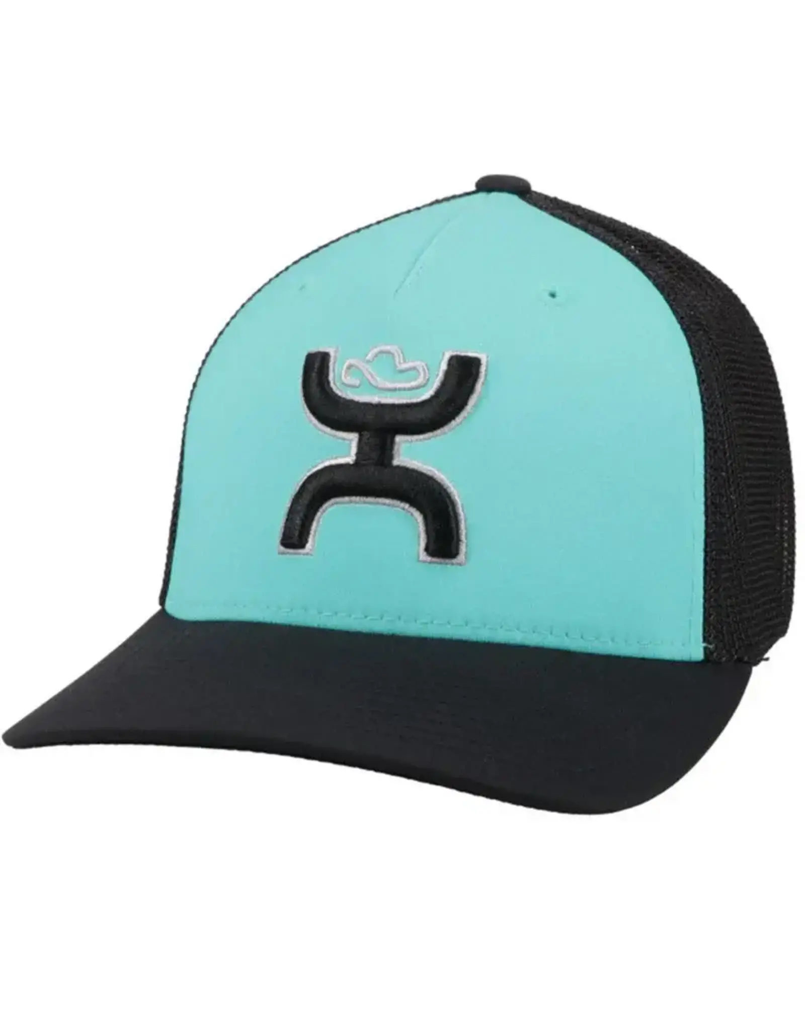 Hooey Hooey Coach Turquoise/Blk Fitted Cap 2112TQBK-02 Sz. L/XL