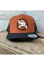 Hooey Hooey Roughy Orange/Blk Snapback Cap 4031T-ORBK