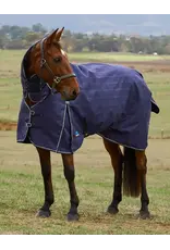 Weatherbeeta Comfitec Prelim Turnout Combo 220G Navy Embossed
