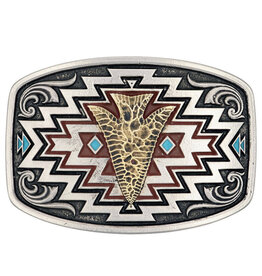 Attitude Jewelry Attitude Radiating Center Arrow Aztec Belt Buckle A872