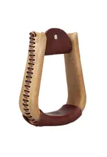 Weaver Weaver Rawhide Covered Stirrups 30780-75-06