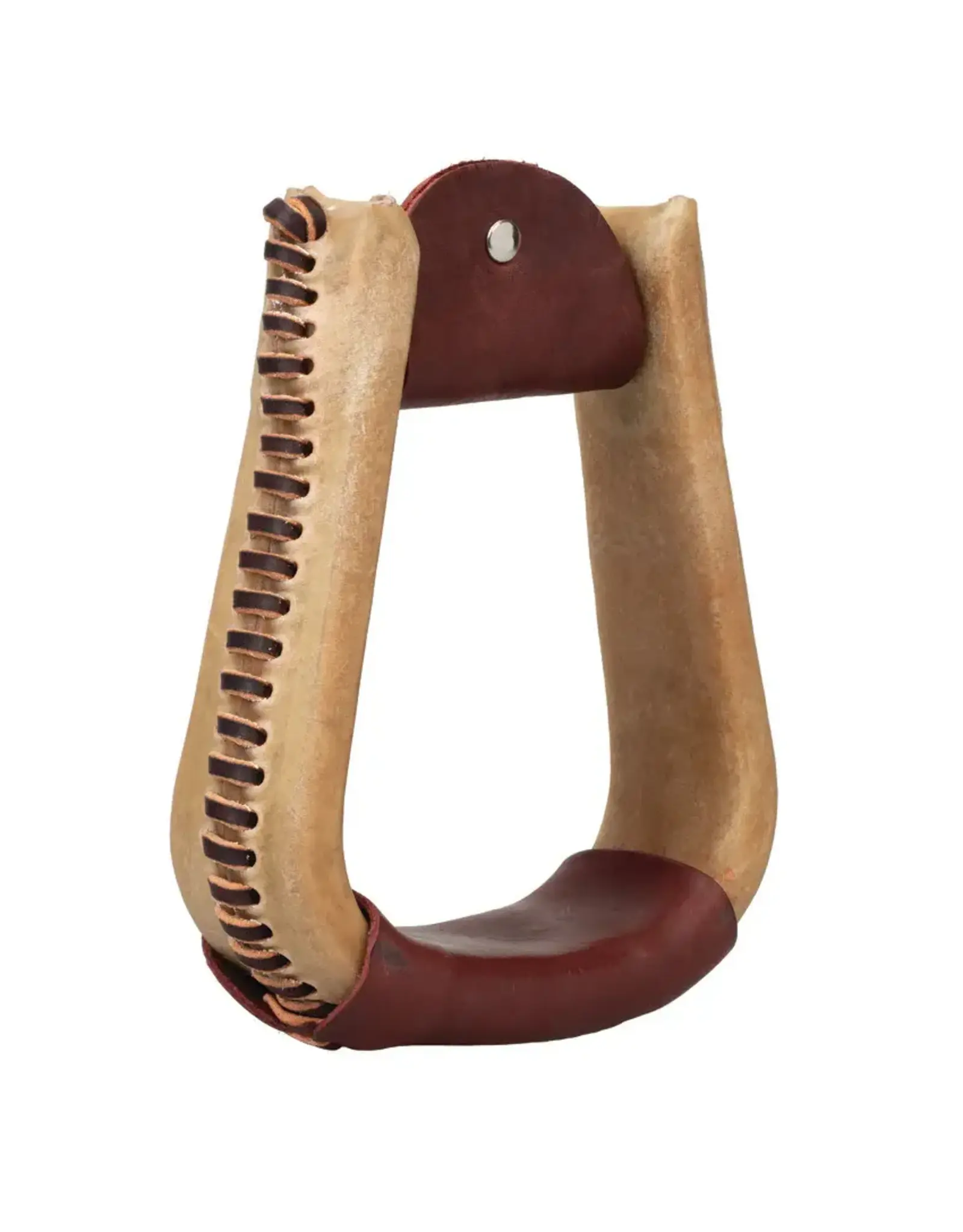 Weaver Rawhide Covered Stirrups 30780-75-06