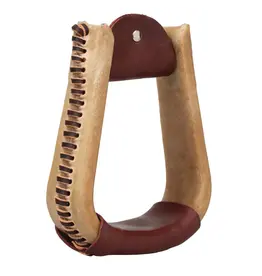 Weaver Weaver Rawhide Covered Stirrups 30780-75-06