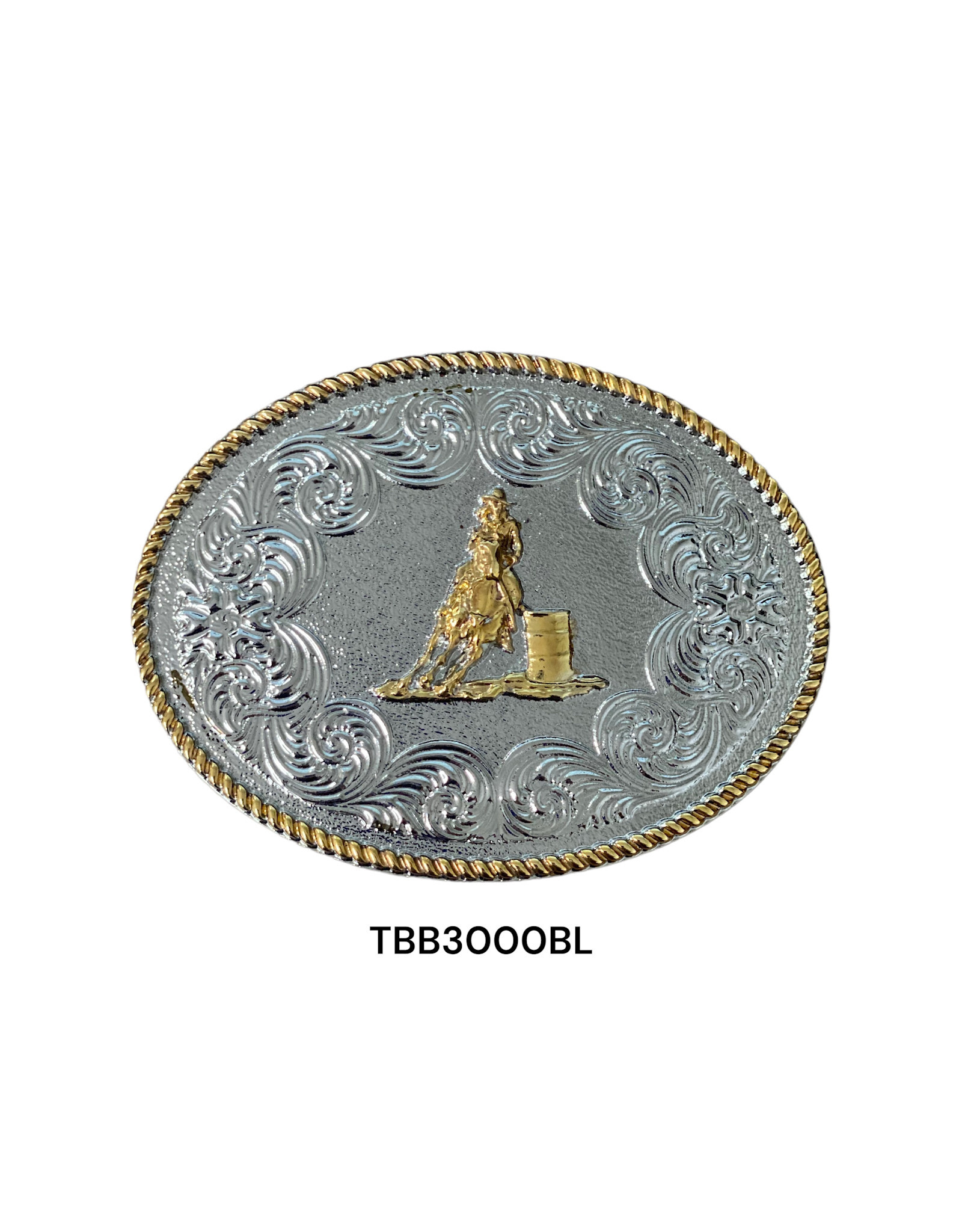 Western Edge Western Edge Barrel Racer TBB3000BL Buckle