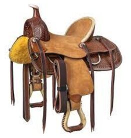 Royal King Bodie Youth 10” Wide Tree Hard Seat Saddle SR300-33-10