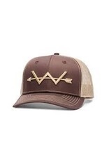 Webb Western Webb Western Rusty Spur Chocolate/Tan Snapback Cap