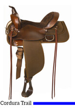 Circle Y High Horse Lockhart Cordura 15" Seat, Medium Tree 6910-1501-04 Trail Saddle