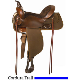 Circle Y High Horse Lockhart Cordura 15" Seat, Medium Tree 6910-1501-04 Trail Saddle