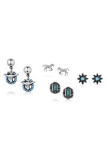 Attitude Jewelry  Everyday Western Post Earrings AER6243