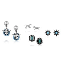 Attitude Jewelry Everyday Western Post Earrings AER6243