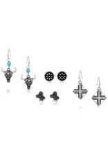 Attitude Jewelry  On The Plains Earring Set AER6242