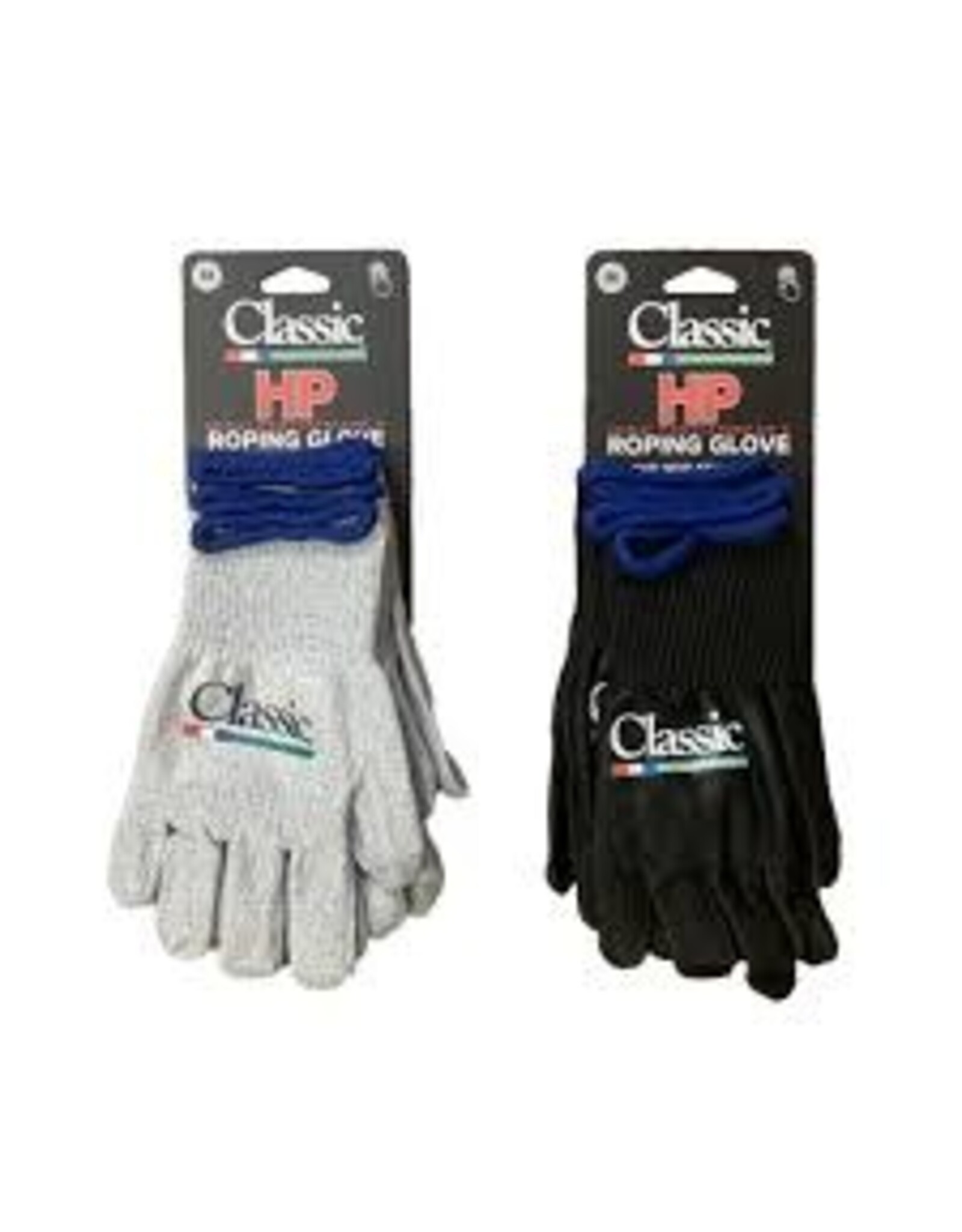 Classic Equine Classic High Performance Roping Gloves CPCGLOVE Black 6 Pack