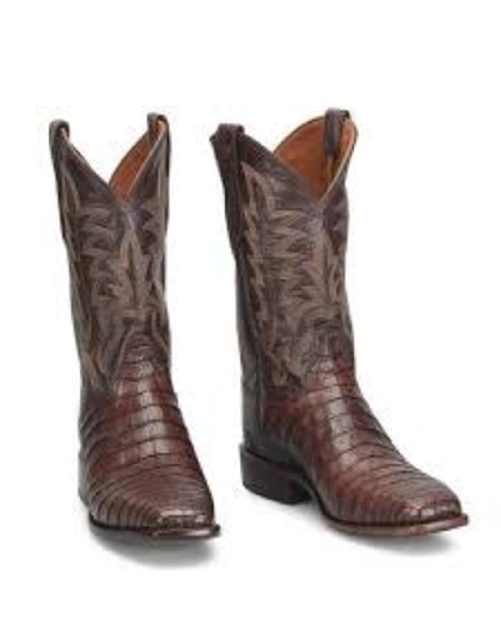 Justin Justin Men's Panama Chocolate Caiman GR5332 Western Boots
