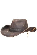 Outback Trading Outback Korona 14720 Brown Oilskin Hat
