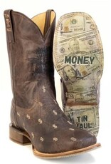 Tin Haul Tin Haul Men’s Banking Bucks Western Boots with Money Sole 14-020-0077-0570 BR