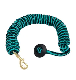 Weaver Lunge Line 25’ 35-1915-L3 Teal/BK