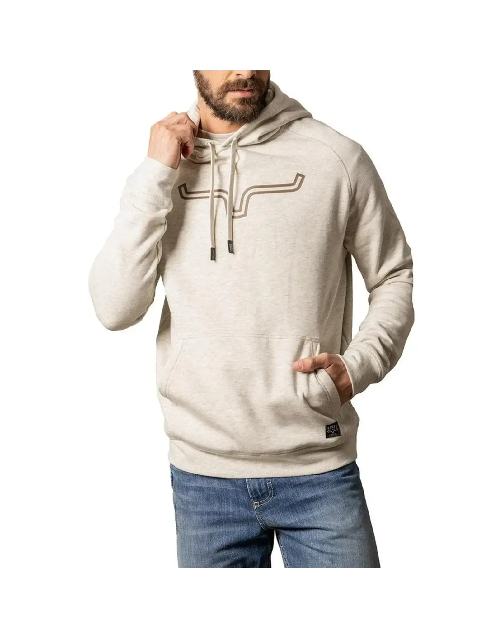 Kimes Ranch Mens Outlier Hoodie MHO0000011 BE005 Natural Heather