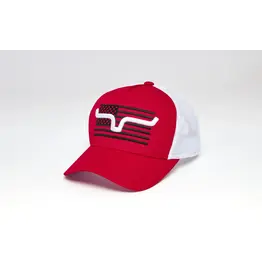 Kimes Ranch Kimes Ranch Capital Red Trucker Cap