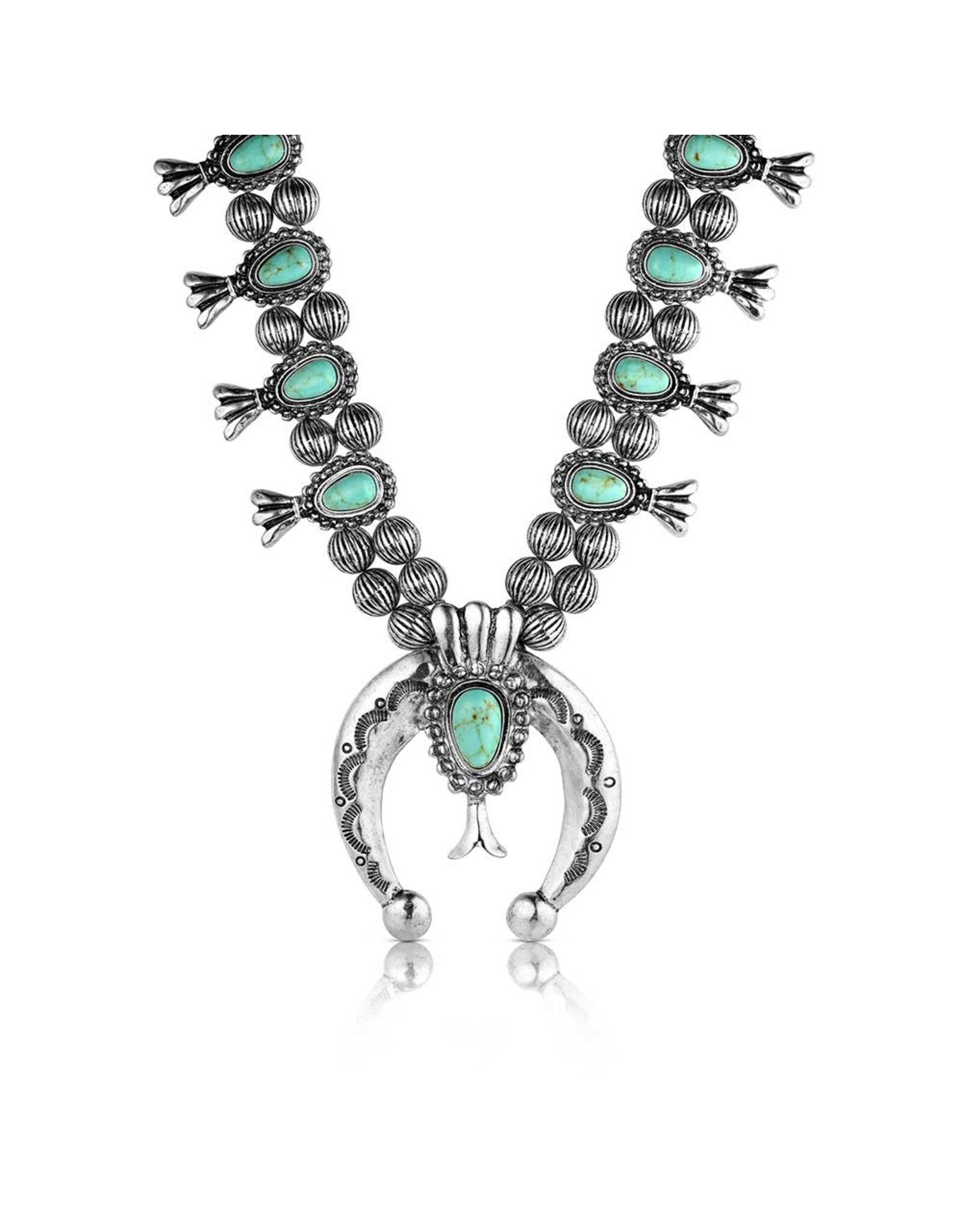 Attitude Jewelry Attitude Jewelry Mesa Bloom Squash Blossom Necklace ANC6352