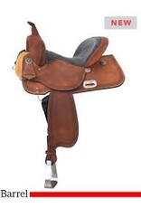 Circle Y High Horse  Proven Sahara Roughout Barrel Saddle 6236-G604-05 16” seat Wide Tree