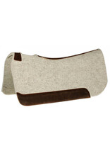 5 Star Equine Products 2WN-FS 7/8” Natural Western Contoured Pad 32x32 without Cinch Cutouts