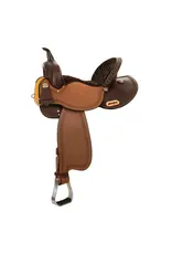 High Horse Circle Y Alice Barrel Saddle 15" Seat, Wide Tree 6232-750C-05