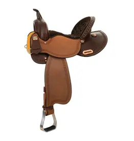 High Horse Circle Y Alice Barrel Saddle 15" Seat, Wide Tree 6232-750C-05
