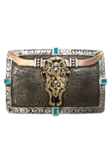 Crumrine Longhorn Belt Buckle C10012
