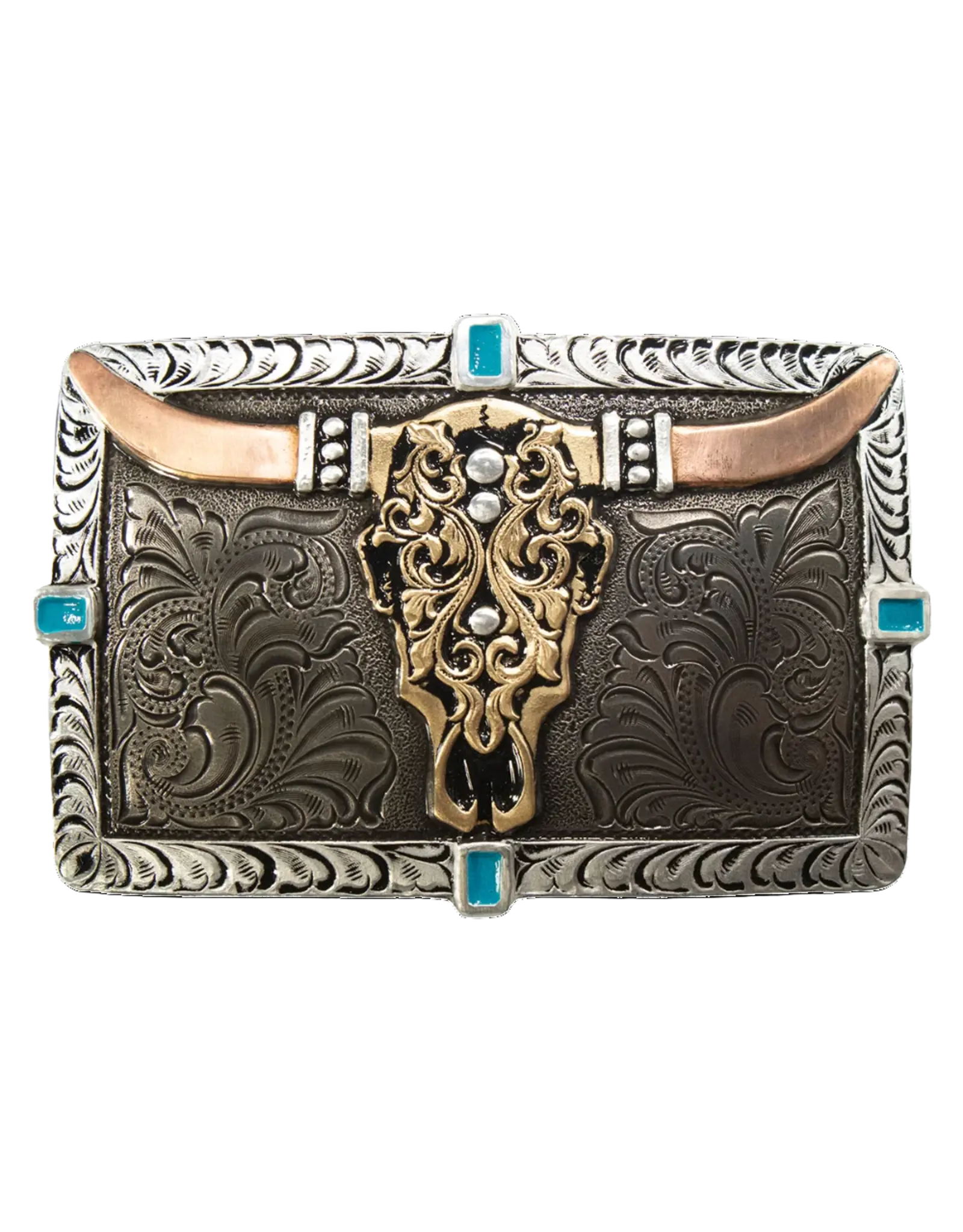 Crumrine Longhorn Belt Buckle C10012