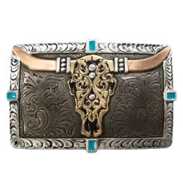 Crumrine Longhorn Belt Buckle C10012