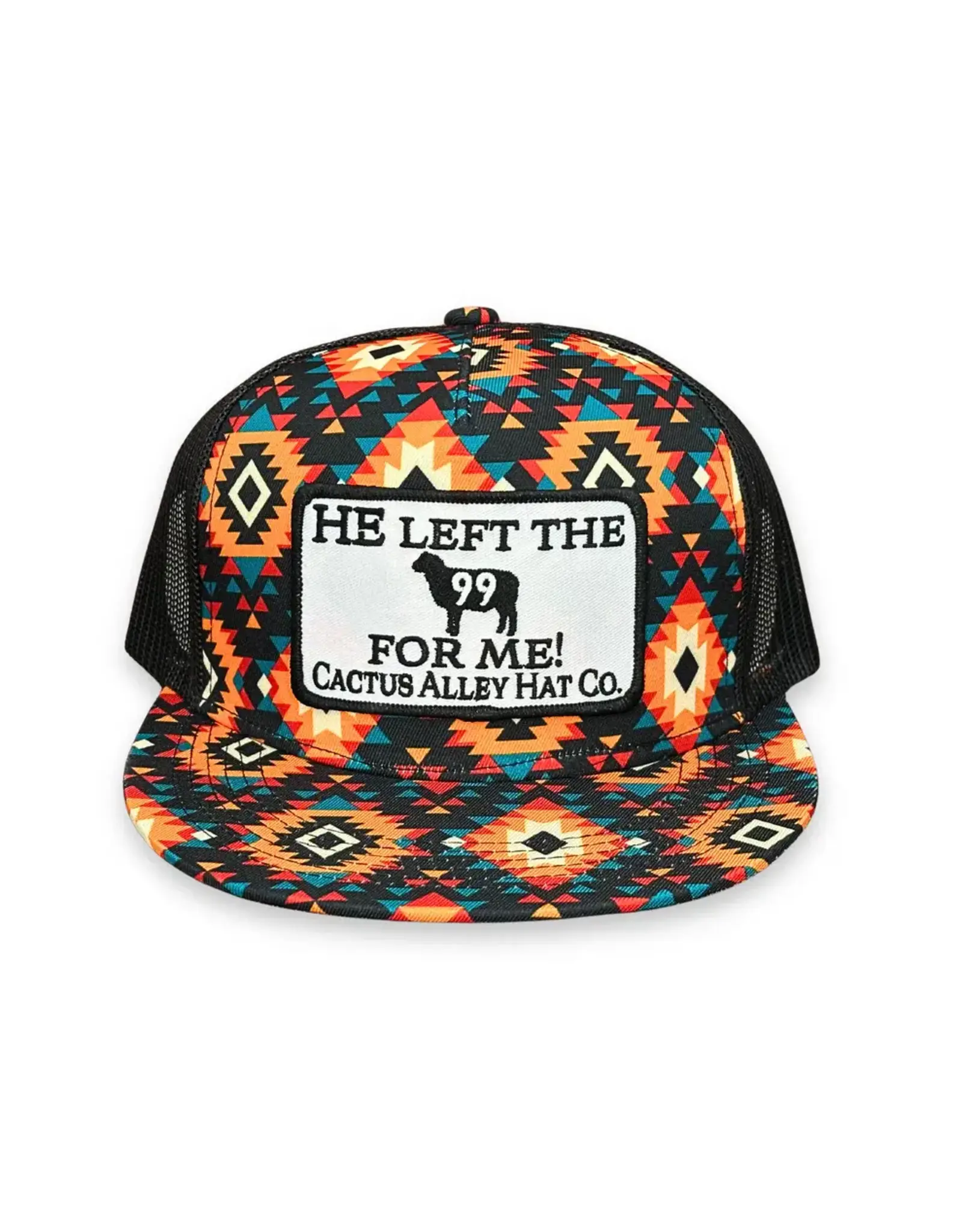 Cactus Alley Hat Co. Cactus Alley "He Left the 99" Sunburst Aztec Snapback Cap