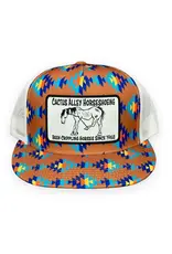 Cactus Alley Hat Co.  "Shoeing" Dirty Sancho Aztec Snapback Cap