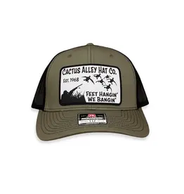 Cactus Alley Hat Co. "Feet Hangin' " Loden Richardson 112 Cap