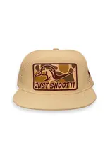 Cactus Alley Hat Co. Cactus Alley "Just Shoot It" Duck Khaki Laser Holes Cap