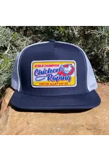 Cactus Alley Hat Co. "Chicken Roping" Navy Snapback Cap
